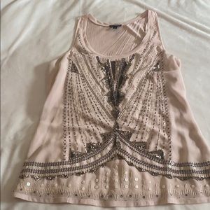 Rhinestone tank top
